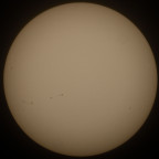 Sonne 16.06.2023 - 8" Newton - Weißlicht - Einzelbild