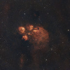 NGC6334 / RCW127 "Cat's Paw Nebula" im Skorpion