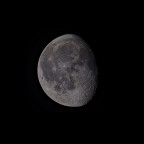 Mond (83%, abnehmend) am 29.02.2024 um 05:02 Uhr MEZ mit dem Seestar S50