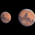 Mars am 4. Februar 2023 vs Mars am 23. Dezember 2022