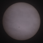 Sonne 06.11.2023 - 8" Newton - EOS 700D - Weißlicht - Einzelbild