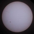 Sonne 21.05.2023 - 8" Newton - Weißlicht
