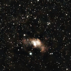 NGC 7635, 1 h (Siril, Graxpert, Denoise, Crop, PS)