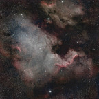 NGC 7000 mit dem Optolong L-eNhance Filter