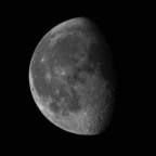 Mond am 08.07.2023 (02:24Uhr MESZ | 73%, abnehmend) mit der Vaonis Stellina