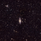 NGC7331 mit Supernova - 98 Minuten - Schmalband - OSC ToupTek 2600 Color - Skywatcher 8" Quattro f/4