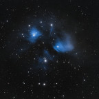 M45 Plejaden - ein 2nd Firstlight mit dem Omegon Pro APO AP 72/400 und dem ASIAir plus