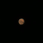 Mars vor Abnahme seines scheinbaren Durchmessers