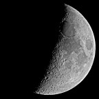 Zunehmender Mond (44%) vom 4.2.2025