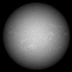 Sonne im Bereich 393.3 nm (CaK) +/- 1.5 nm am 15. August 2025 um 16:50 MESZ