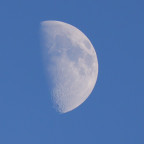 Mond bei Tag