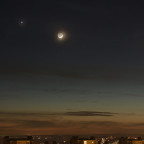 Der Mond am 18. Mai 2026