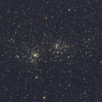 Doppelsternhaufen h und χ Persei (NGC 869 und NGC 884) - ein Schnellschuss mit dem Seestar S30Pro