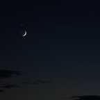 Mond bei Venus und Jupiter am 17.Juni 26