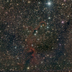 IC1396 mit IC1396A (Elefantenrüsselnebel)