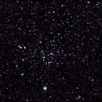NGC129 offener Sternhaufen mit der Vaonis Stellina