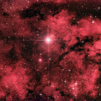 NGC 1318 - Gamma-Cygni-Nebel (Schmetterlingsnebel) aus der Stadt