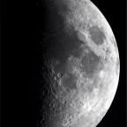 Mond (halb) vom 16.03.2024
