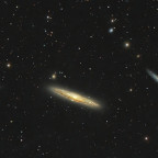 NGC 4206 und Partner