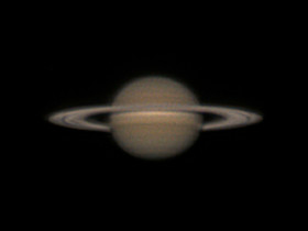 Saturn am 02. Oktober 2026 um 21:49 MESZ