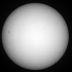 Sonne 05.04.2024 - 8" Newton - EOS 700D - Weißlicht