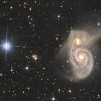 M51 mit Begleiter NGC 5195