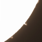 Sonne vom 30.04.2026 in Halpha