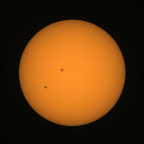 Sonne am 26.08.2023 mit der Vaonis Stellina