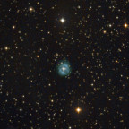 war 2021 (?) plötzlich aus meiner Galerie (Astrotreff-Umstellung?)  verschwunden: PN NGC 1514 vom 20.11.2020; 8" f/4 Newton mit Canon 77da; uv_ir Filter; 270x30sec; bortle 6; großer Ausschnitt;