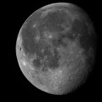 Mond vom 23.11.2021 um 5:00 Uhr morgens