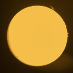 Sonne H Alpha mit Lunt