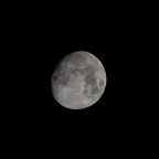 Mond (93%, zunehmend) am 23.01.2024