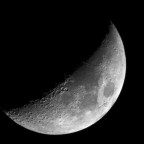 Mond (zunehmend) am 27.03.2023 gegen 23:00