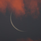 Mond 12.10.2023 - 8" Newton - EOS 700D - Einzelbild