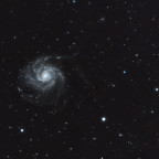 Eine Spiralgalaxien mit ausgeprägten Armen - M101