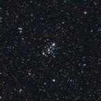 M103 / NGC581 offener Sternhaufen mit dem Seestar S50