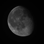 Mond (abnehmend, 84%) am 10.02.2023 - aufgenommen mit der Vaonis Stellina