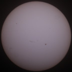 Sonne 06.06.2023 - 8" Newton - Weißlicht - Einzelbild