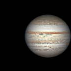 Jupiter und Io am 10. September 2022