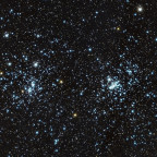 Funkelnde Zwillinge - der Doppelsternhaufen h & χ Persei