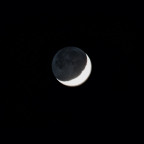 Mond (10%, zunehmend) am 23.02.2023