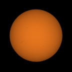 Sonne am 10.04.2023 mit der Vaonis Stellina