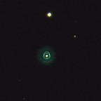 noch ein Nebenprodukt vom 17.01.2023: NGC 2392 Eskimonebel mit C9.25, 1500mm, Canon 77da; nur 28x4 sec; ohne Filter; oh jeh, schlechtes Seeing: die Mütze ist nur undeutlich sichtbar ...