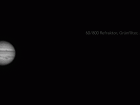Jupiter Rotation Animation 60/800 mm
