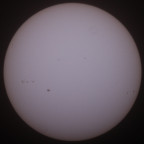 Sonne 03.06.2023 - 8" Newton - Weißlicht - Einzelbild