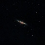 M82 Zigarren-Galaxie mit der Vaonis Stellina