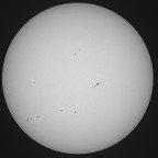 Sonne vom 30.04.2026 in Weißlicht