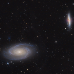 M81 and  M82