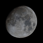 Mond (zunehmend, 86%) am 24.11.2023 mit dem Seestar S50