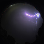 Gewitter am 28.05.2022 - aufgenommen mit meiner Allsky-Kamera